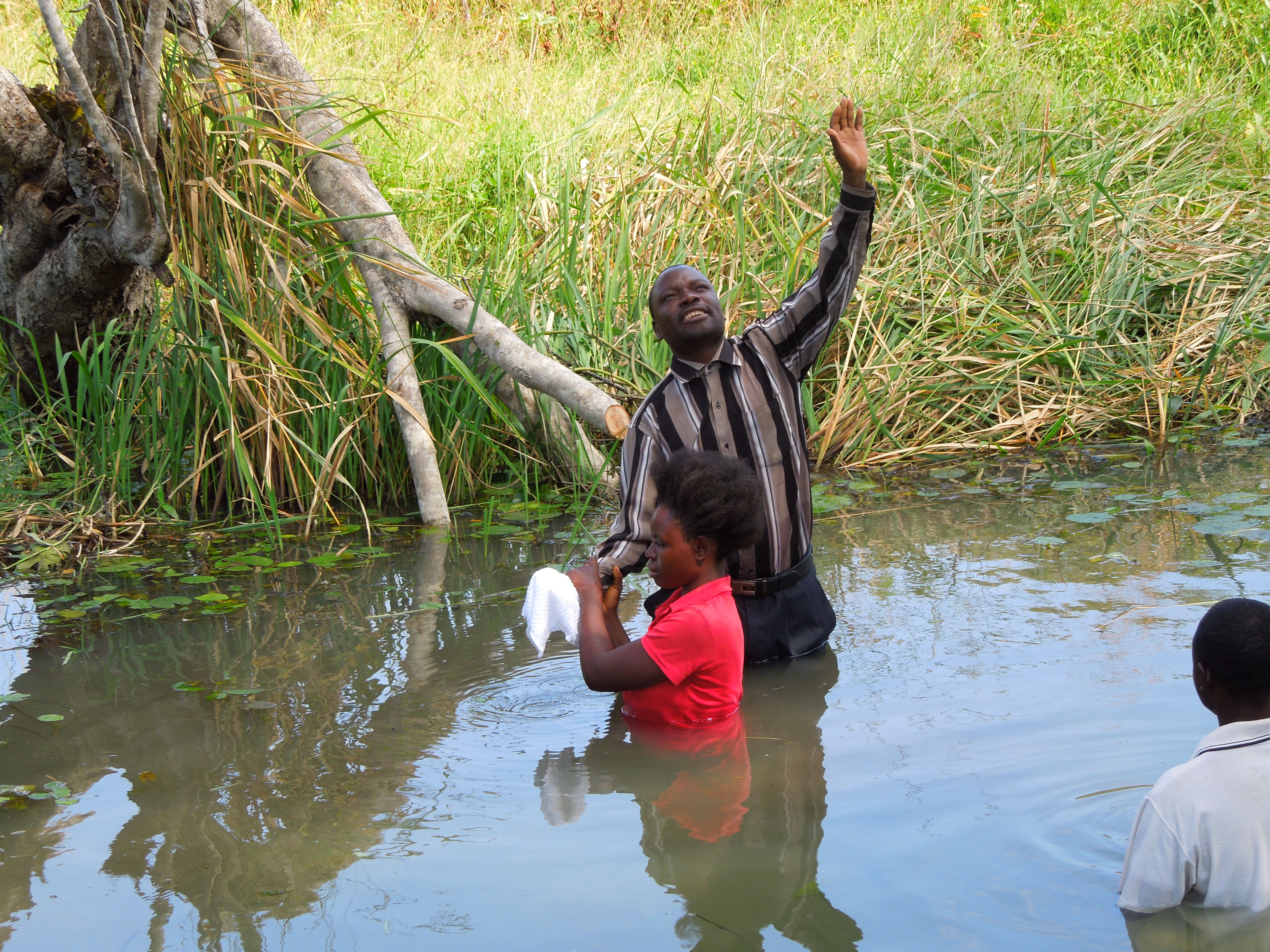 Iwell baptising